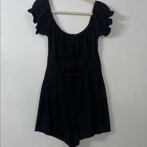 Streetwear Society Black Romper size xl NWOT